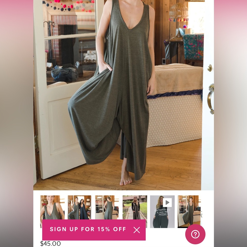 Natural Life Jumpsuit